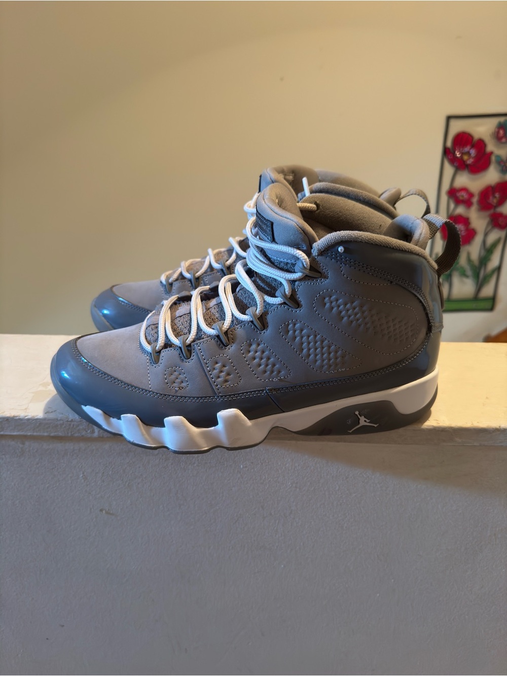 Air Jordan 9 Retro Cool Grey 2025 Size 10 Men’s Authentic